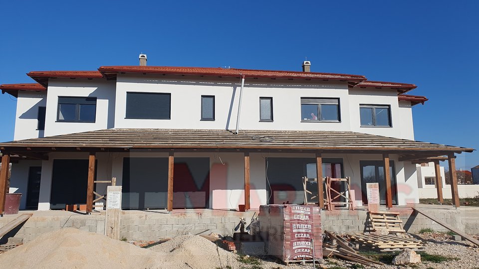 ZADAR - MURVICA - dvojna kuća u izgradnji - novogradnja